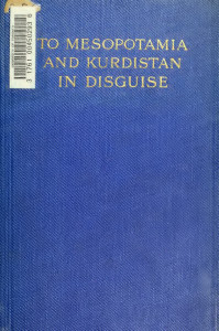 To mesopotamia and kurdistan in disguise